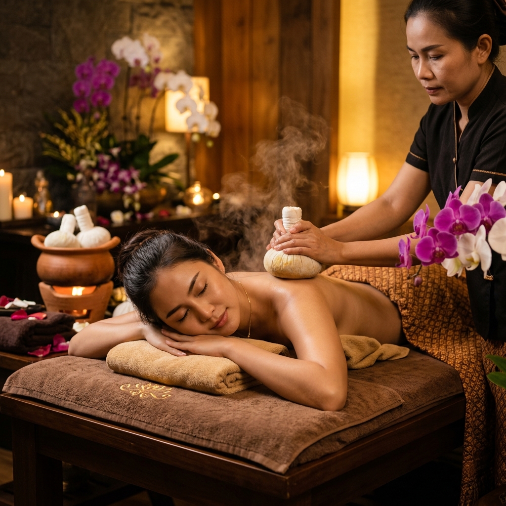 Massage Therapy Relaxing Spa